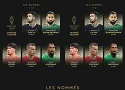 Enlace a Así queda el resto de nominaciones de France Fooball