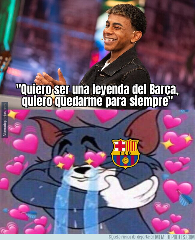 1210073 - Lamine declara su amor por el Barça