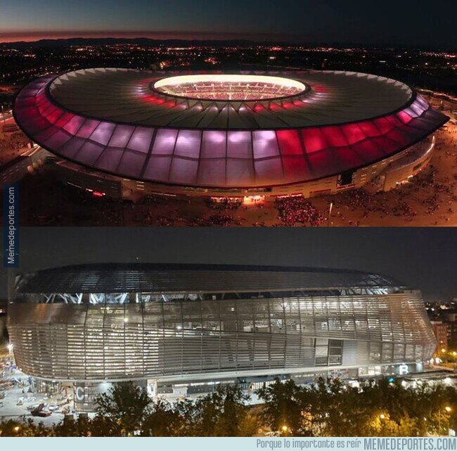 1210197 - ¿Cómo puede el Bernabéu ser elegido el mejor estadio del mundo cuando no es ni el mejor estadio de Madrid?