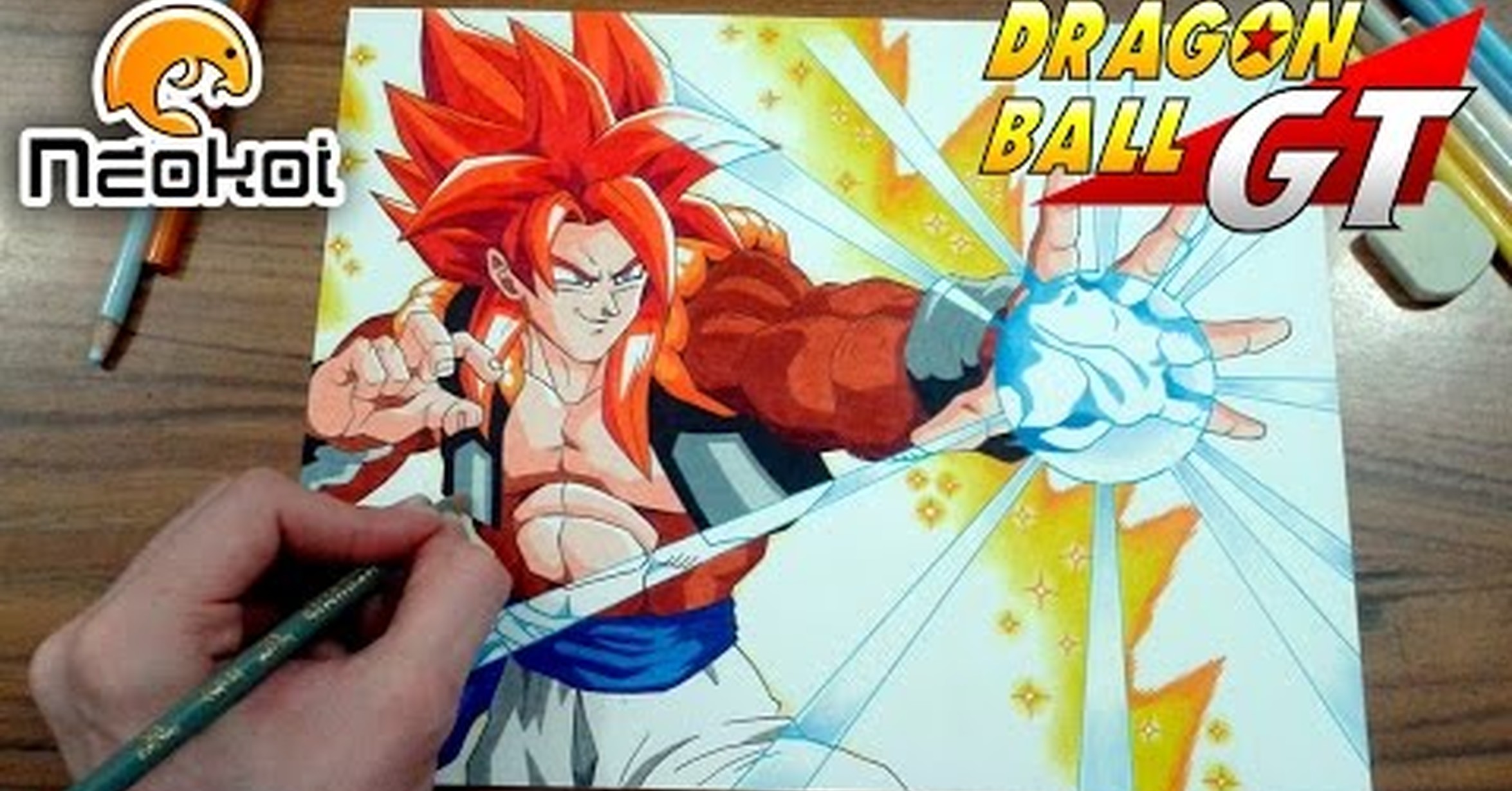 No Tengo Tele Increible Dibujo De Dragon Ball Realizado Por Un