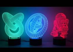 Enlace a Crean unas lámparas led que logran hacer un efecto alucinante en 3D