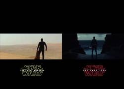 Enlace a La gran similitud entre el tráiler de Star Wars VII y VIII