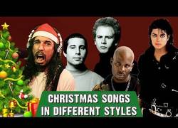 Enlace a Nuestra voz metalera favorita interpretando canciones navideñas con muchos estilos diferentes