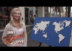 Enlace a Jimmy Kimmel pone a prueba a esta gente para que señale países del mundo en un mapa y el resultado es para partirse de la risa