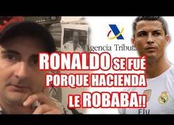 Enlace a Cristiano Ronaldo se ha ido de España porque Hacienda le robaba