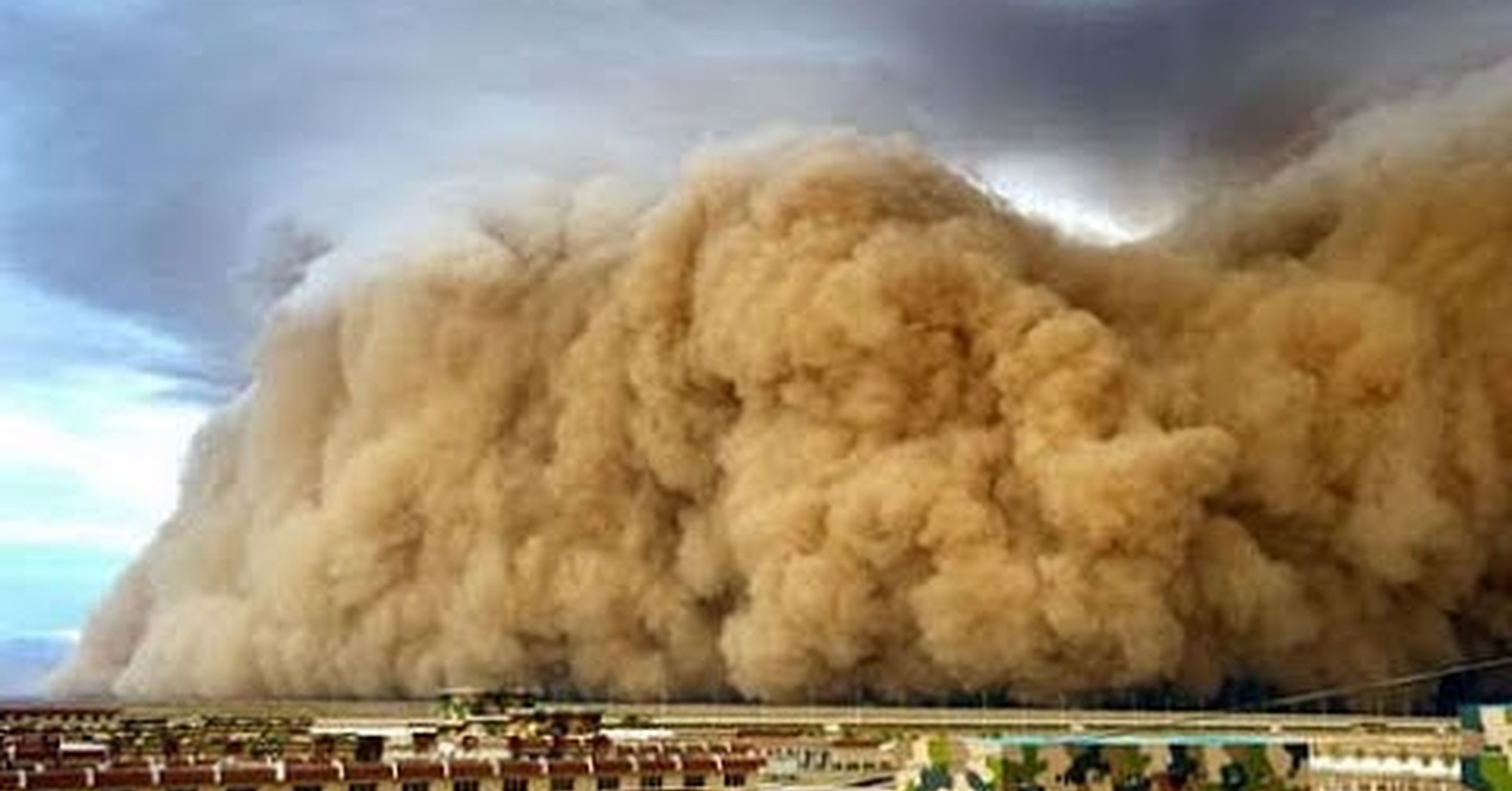 ¡No tengo tele! / Tormenta de arena se traga una ciudad en China