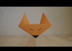 Enlace a Origami. Cómo hacer un zorro de papel (lección de video)
