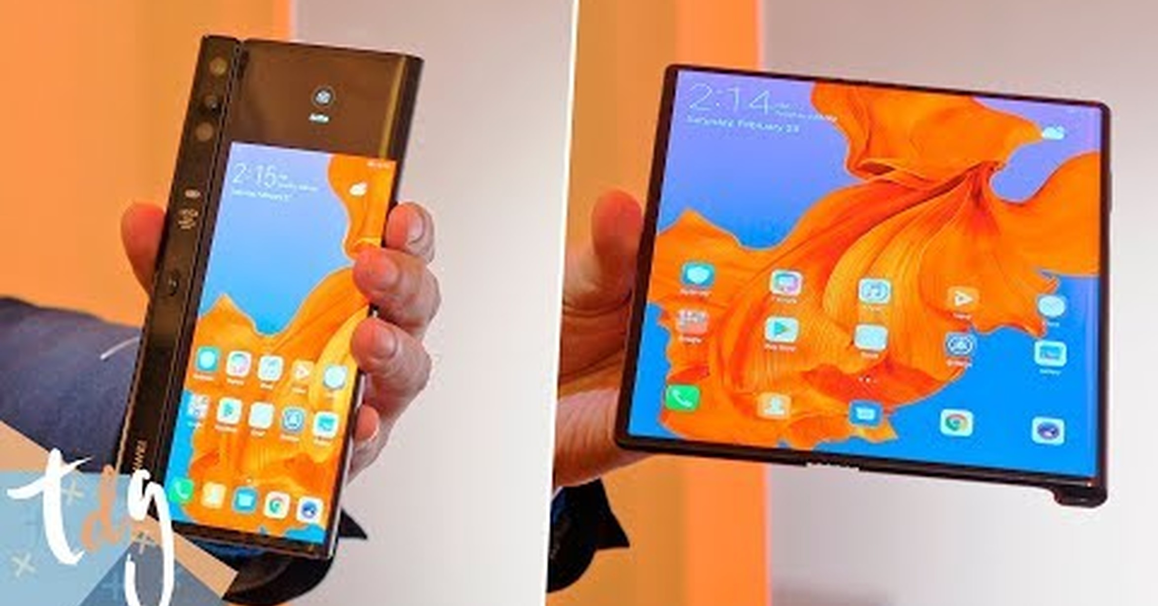 Huawei presentará su smartphone plegable en el Mobile World Congress