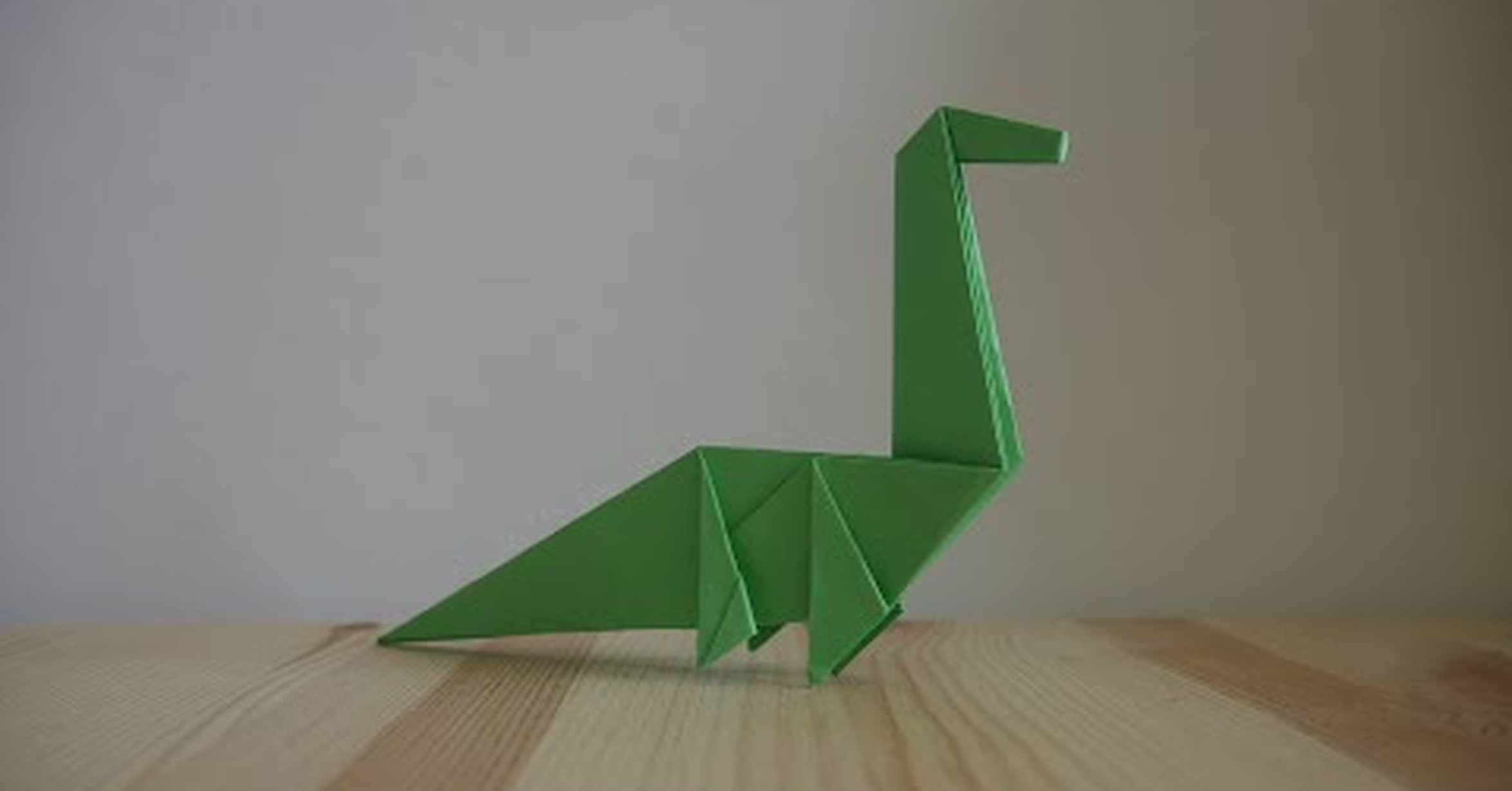 No tengo tele! / Origami. Cómo hacer un dinosaurio de papel (lección de  video)