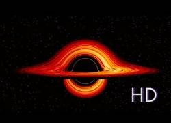 Enlace a Visualización en HD de un agujero negro