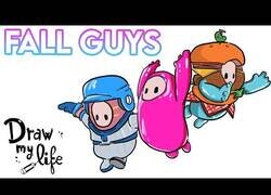 Enlace a El 'Draw My Life' de Fall Guys, el nuevo juego de moda