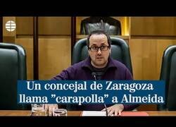 Enlace a Concejal de Zaragoza llama 'carapo**a' a Almeida, alcalde de Madrid