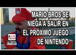 Enlace a Mario Bros rompe con Nintendo