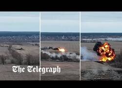 Enlace a Un helicóptero ruso es derribado en Ucraina