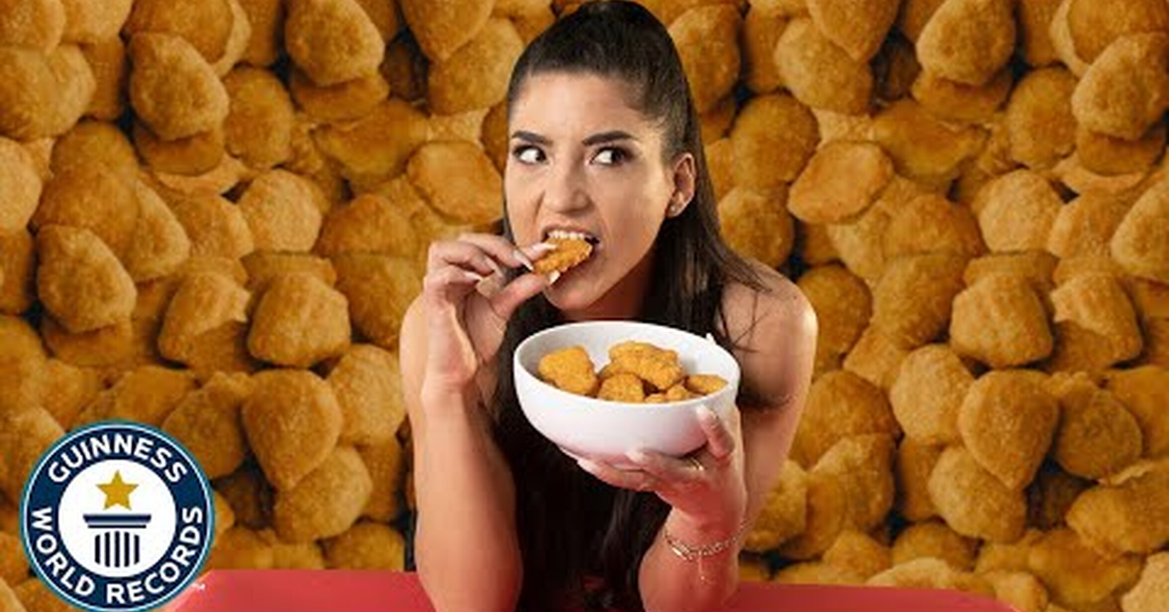 ¡No tengo tele! / El record mundial de comer nuggets de pollo en un minuto
