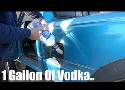 Enlace a ¿Puede una camioneta funcionar con vodka como combustible?
