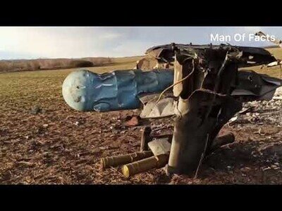 Encuentran un helicóptero ruso derribado por las fuerzas ucranianas