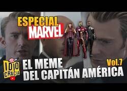 Enlace a El Capitán América cuenta chiste de Marvel