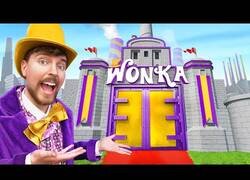 Enlace a Mr Beast recrea la Fabrica de Chocolate de Willy Wonka