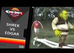 Enlace a La caída de Edgar si hubiera sido provocada por Shrek
