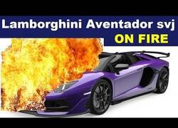 Enlace a Las impactantes imágenes de un Lamborghini valorado en 320 mil euros en llamas
