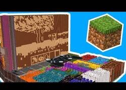 Enlace a Creando un juego de Minecraft... ¡Dentro del propio Minecraft!
