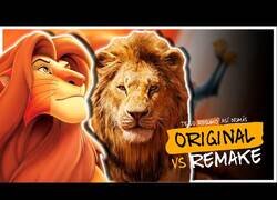 Enlace a El Rey León: Original vs Remake