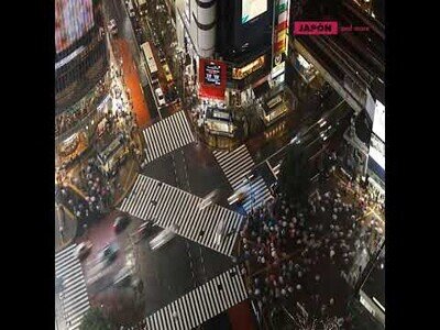 El cruce de Shibuya, el cruce peatonal más transitado del mundo