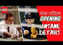 Enlace a El opening de The Office pero con Lego
