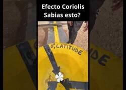 Enlace a El efecto Coriolis en la línea del Ecuador