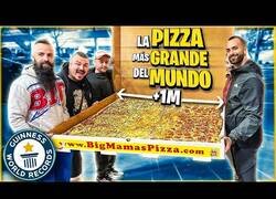 Enlace a Pidiendo la pizza más grande del mundo