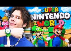 Enlace a Rubius visita el Super Nintendo World en Japón
