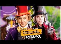 Enlace a Willy Wonka y la Fábrica de Chocolate: Original vs Remake