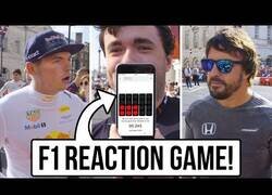 Enlace a Poniendo a prueba los reflejos de los pilotos de F1 con un app de reacción de tiempo