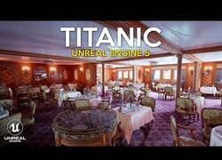 Enlace a Recrean el interior del Titanic en Unreal Engine 5