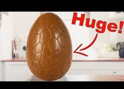 Enlace a Cómo hacer un huevo de chocolate gigante