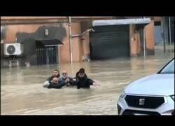 Enlace a Las graves inundaciones en la región italiana de Emilia Romagna