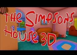 Enlace a Tour por la casa de los Simpson recreada en 3D