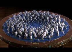 Enlace a Un zoótropo de pingüinos, los antepasados de la animación