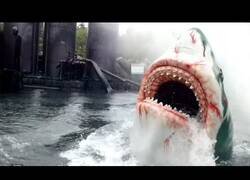 Enlace a Un paseo por la atracción de 'Tiburón' en el parque Universal Studios en Japón