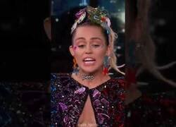 Enlace a Así le calla la boca Miley Cyrus a sus haters