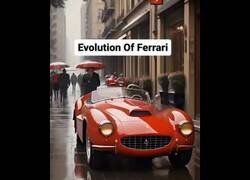 Enlace a Una IA recrea la evolución de Ferrari a lo largo del tiempo