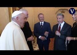 Enlace a Sylvestre Stallone visita al Papa Francisco: 
