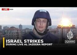 Enlace a Reportera en directo es sorprendida por una explosión en Israel