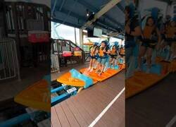 Enlace a La primera montaña rusa de pie del mundo en Seaworld, Orlando