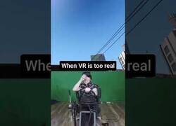 Enlace a Cuando la Realidad Virtual es demasiado real