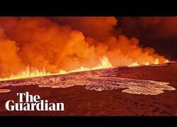 Enlace a Así es la fisura volcánica que ha dejado la erupción del volcán en Islandia