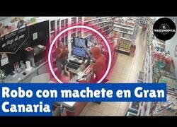 Enlace a Robo con machete en un supermercado en Gran Canaria