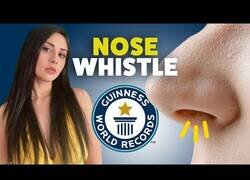 Enlace a El silbido nasal más fuerte del mundo
