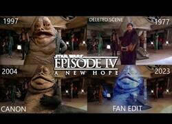 Enlace a Las diferentes versiones de Jabba en Star Wars